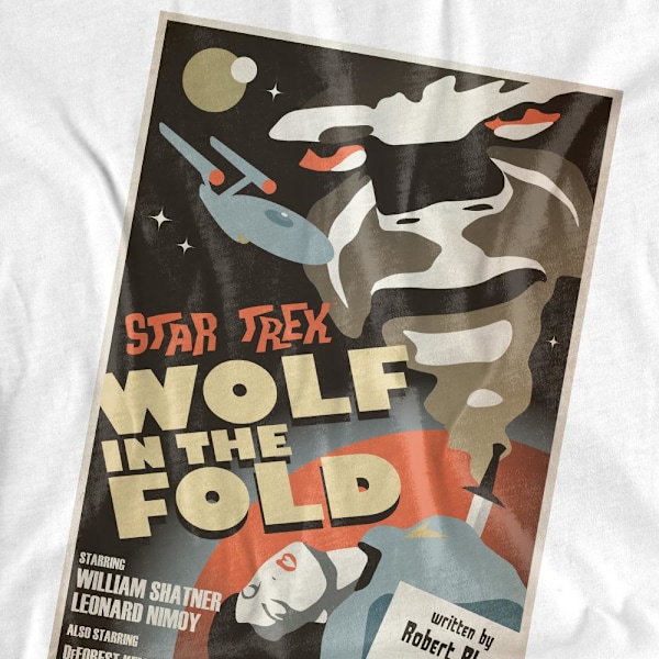 Star Trek Herr The Original Series Avsnitt 43 T-Shirt S Vit White S