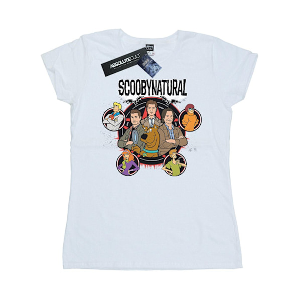 Scoobynatural Dam/Damkaraktärer Stjärna Bomull T-shirt L Vit White L