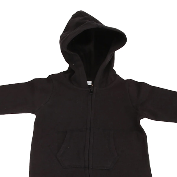 Babybugz Helkroppad Baby All In One / Sovdräkt 12-18 Svart Black 12-18