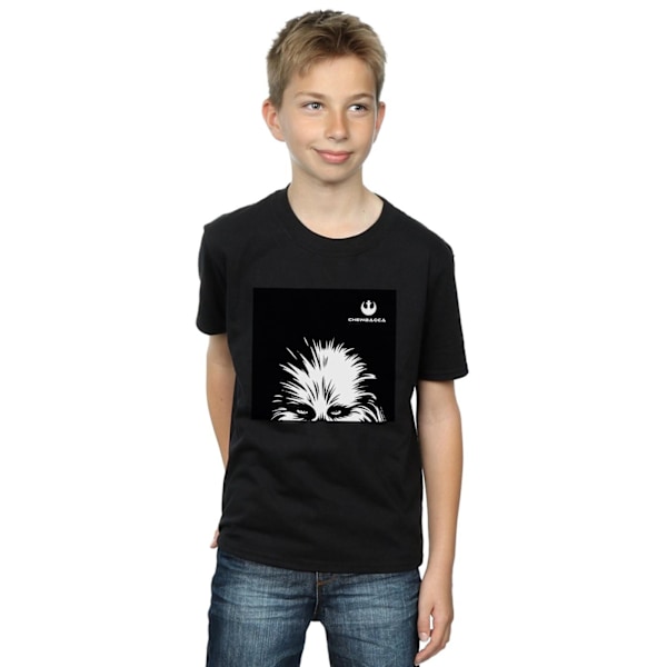 Star Wars Chewbacca Look T-shirt för pojkar 9-11 år Svart Black 9-11 Years
