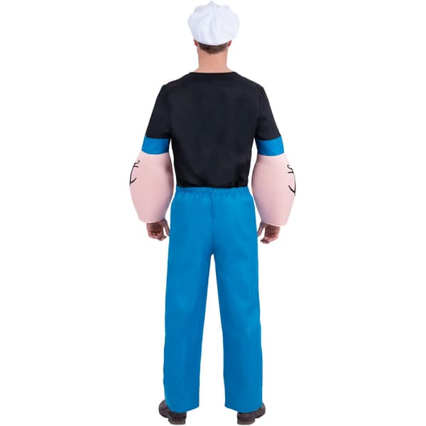 Popeye Herrkostym M Svart/Blå Black/Blue M