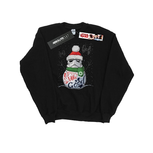 Star Wars Stormtrooper Up To Snow Good Sweatshirt XXL Svart Black XXL