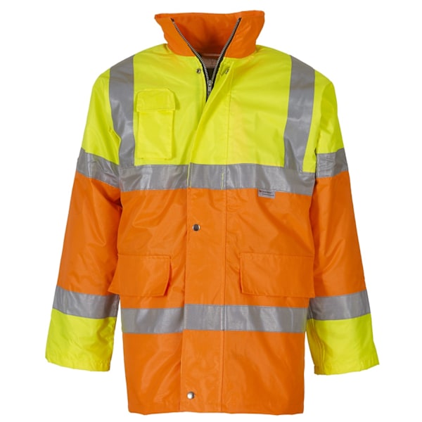 Yoko Hi Vis Kontrast Säkerhetsjacka M Gul/ Orange Yellow/ Orange M