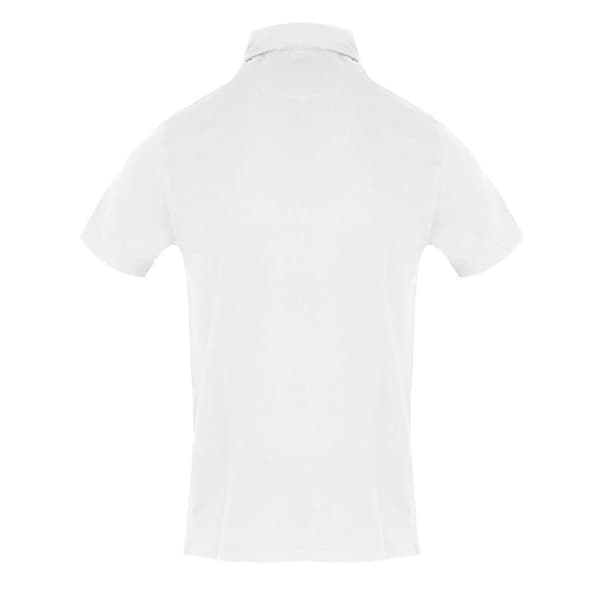 Aquascutum Herr Logotyp Pikétröja M Vit White M