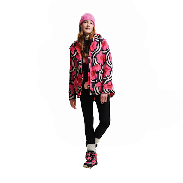 Regatta Dam/Kvinnor Orla Kiely Swing Floral Vattentät Jacka Apple Blossom Pink 12 UK