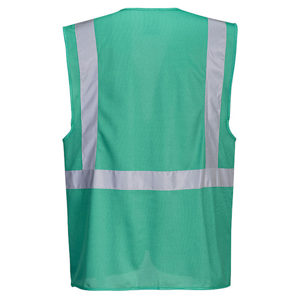 Portwest Unisex Varningsväst Iona Executive Hi-Vis M Flaska Grön Bottle Green M