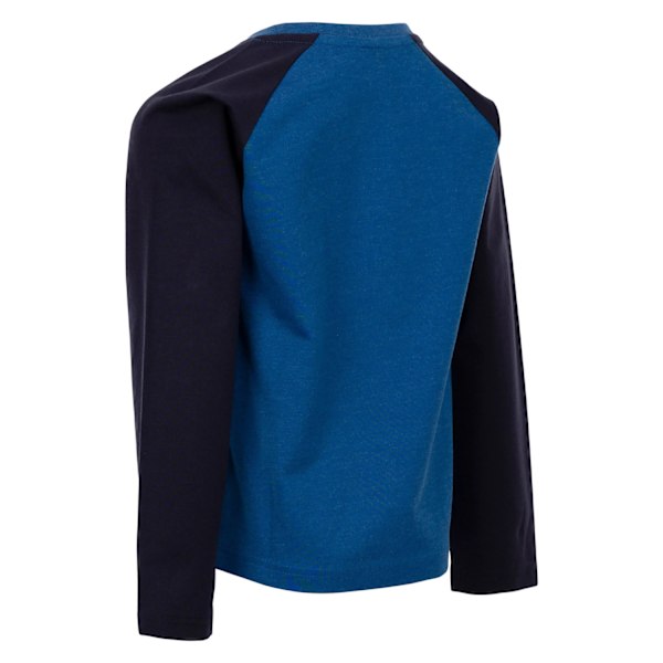 Trespass Colley Långärmad T-shirt för Pojkar 2-3 År Blå Blue 2-3 Years