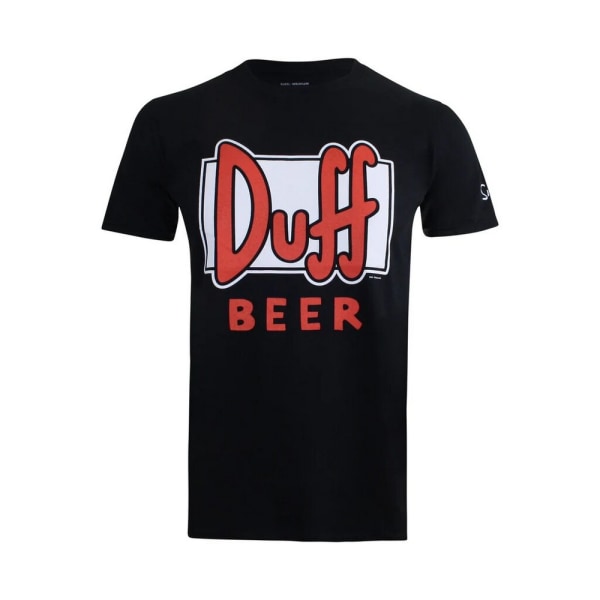The Simpsons Mens Duff Beer T-Shirt XXL Svart/Vit/Röd Black/White/Red XXL