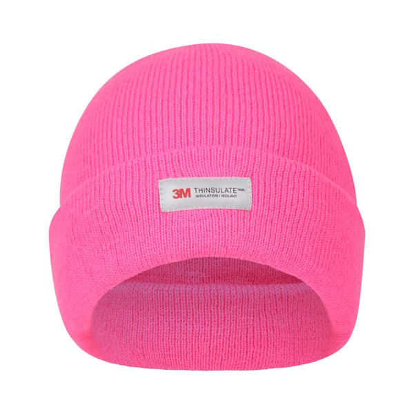 Mountain Warehouse Stickad Thinsulate Mössa Barn/Kids L B Bright Pink L