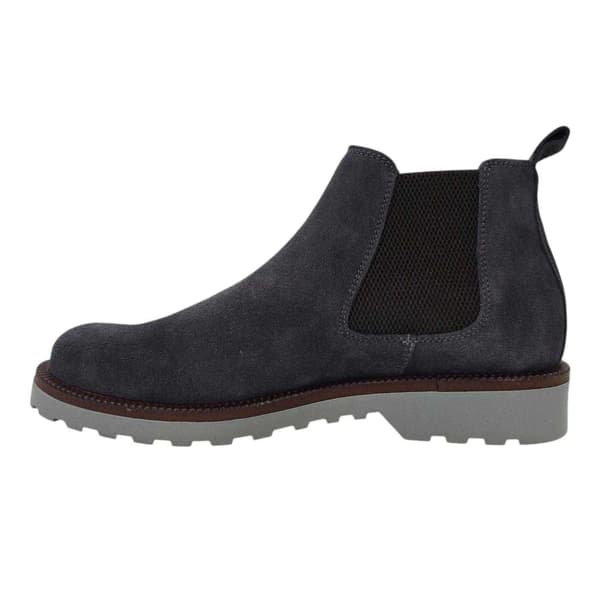 Nicholas Deakins Herr Republic Suede Flat Chelsea Boots 8 UK Grå Grey 8 UK