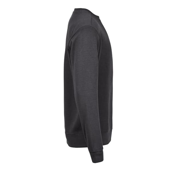Tee Jays Herr Ribber Interlock Crew Neck Sweatshirt M Mörkgrå Dark Grey M