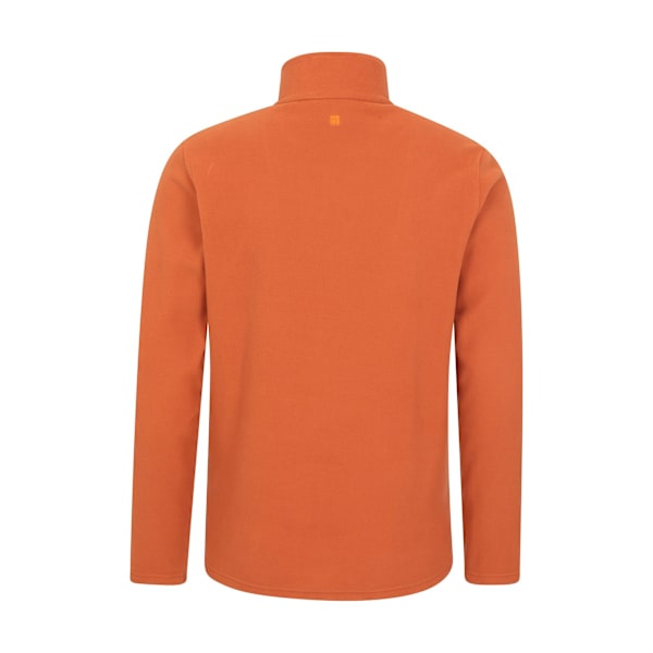 Mountain Warehouse Camber II Fleece Tröja med Halv Dragkedja Herr 3XL Bränd Burnt Orange 3XL
