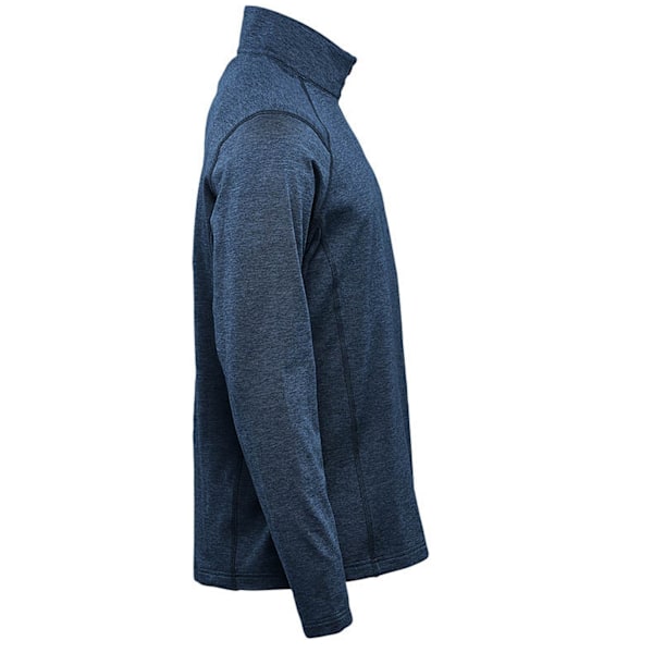 Stormtech Treeline Quarter Zip Pullover för män S Mörk Marinblåmelerad Dark Navy Heather S