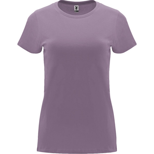 Roly Dam Capri T-shirt med Kort Ärm M Lavendel Lavender M