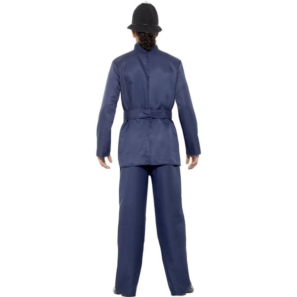 Smiffys London Bobby Kostym L Blå Blue L