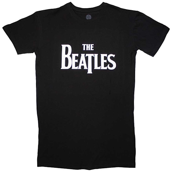 The Beatles Dam T-shirt med logotyp för kvinnor/damer, XL, svart Black XL