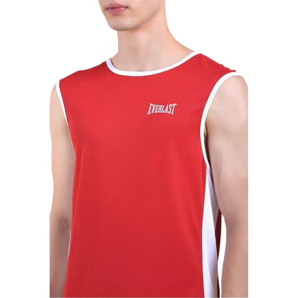 Everlast Boxningsväst för män M Röd/Vit Red/White M