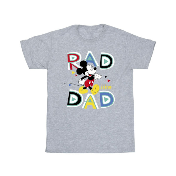 Disney Herr Mickey Mouse Rad Dad T-shirt 4XL Sports Grey Sports Grey 4XL