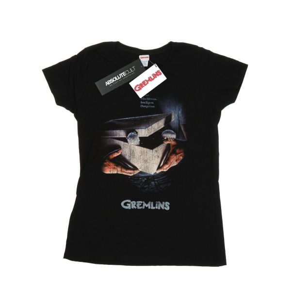 Gremlins Dam/Dam Gizmo Distressed Poster Bomull T-shirt X Black XL