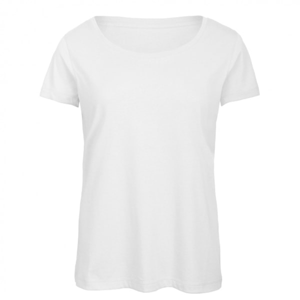 B&C Dam/Damer Favourite Cotton Triblend T-Shirt S Vit White S