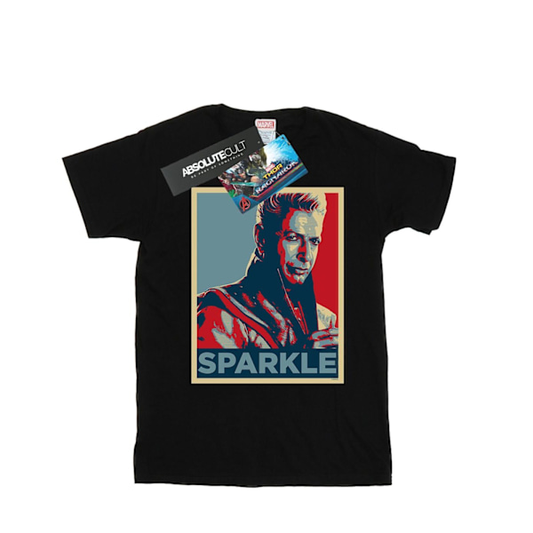 Marvel Herr Thor Ragnarok Grandmaster Sparkle T-Shirt 4XL Svart Black 4XL