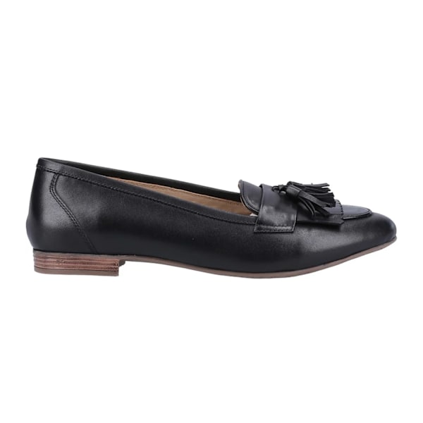 Hush Puppies Dam/Damer Marissa Läder Tofs Loafers 8 UK Black 8 UK