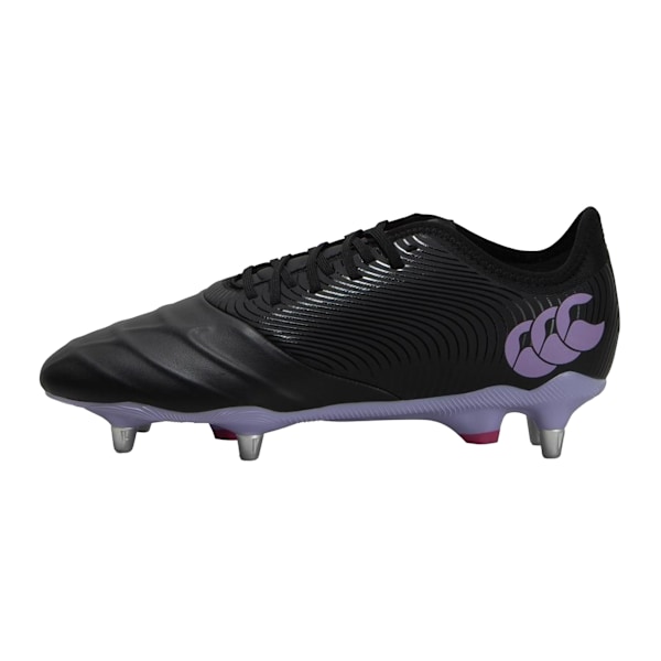 Canterbury Unisex Adult Phoenix Genesis Pro Läder Soft Ground Black/Purple 9.5 UK