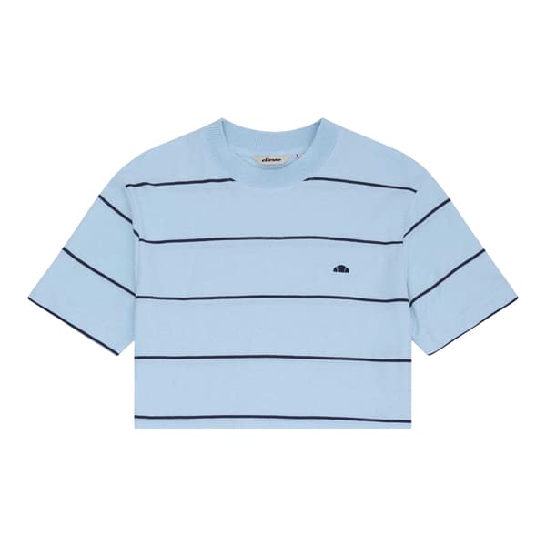 Ellesse Herr Verri Randig T-shirt M Ljusblå Light Blue M