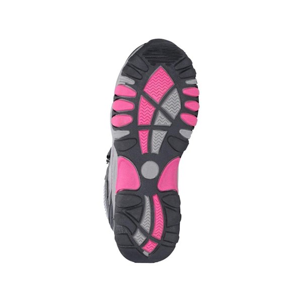 Cotswold Childrens/Kids Ducklington Lace Up Vandringskängor 10 Chi Grey/Pink 10 Child UK