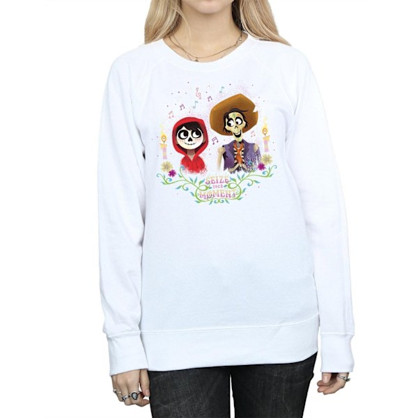 Disney Dam/Dam Coco Miguel Och Hector Sweatshirt XXL Vit White XXL