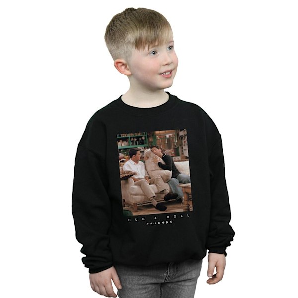 Friends Boys Hug And Roll Sweatshirt 12-13 År Svart Black 12-13 Years