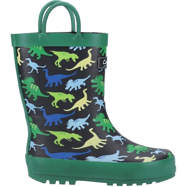 Cotswold Childrens/Kids Sprinkle Wellington Boots 11 UK Barn G Green/Black/Sky Blue 11 UK Child