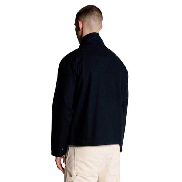 Lyle & Scott Herr Twill Höghalsad Jacka XL Blå Blue XL