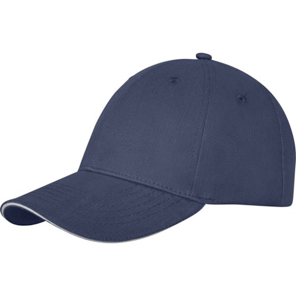 Elevate Unisex Adult Darton Sandwich 6 Panel Cap One Size Navy Navy One Size