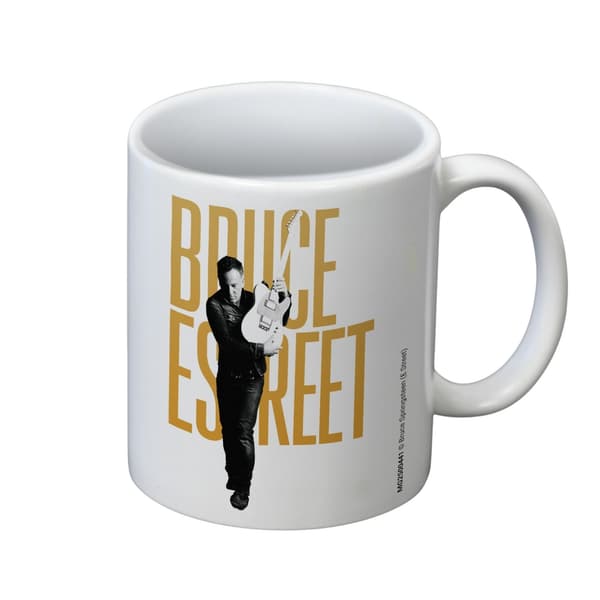 Bruce Springsteen E Street Mugg One Size Vit/Svart/Gul White/Black/Yellow One Size