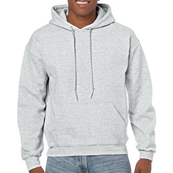 Gildan Heavy Blend Unisex Hoodie för Vuxna / Hoodie L As Ash L