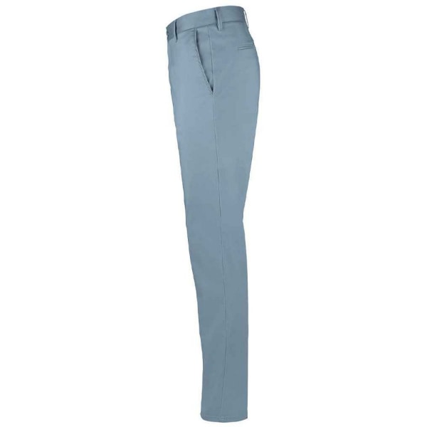 SOLS Herr Jared Stretch Slim Suit Byxor 34R Krämig Mörkblå Creamy Dark Blue 34R