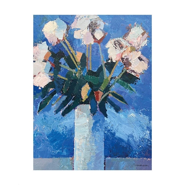 Paul Donaghy Sommarpioner Tryck 40cm x 30cm Blå Blue 40cm x 30cm