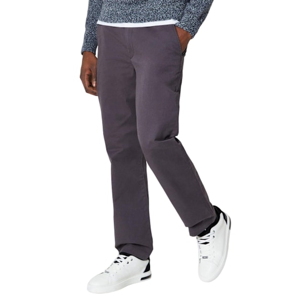 Burton Chino Straight Byxor 32R Mörkgrå Dark Grey 32R