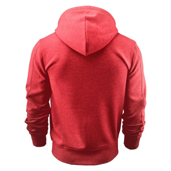 James Harvest Mens Parkwick Hooded Jacket XL Röd Melange Red Melange XL