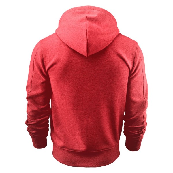 James Harvest Mens Parkwick Huvjacka XXL Röd Melange Red Melange XXL