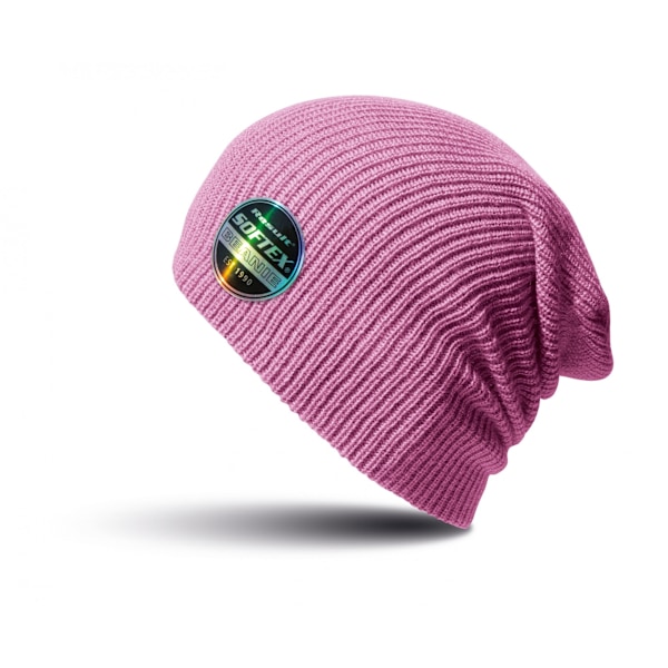 Result Winter Essentials Core Softex Beanie Hat One Size Ribbon Ribbon Pink One Size