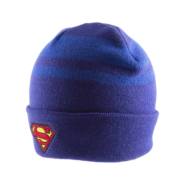 Superman Logo Beanie One Size Blå Blue One Size