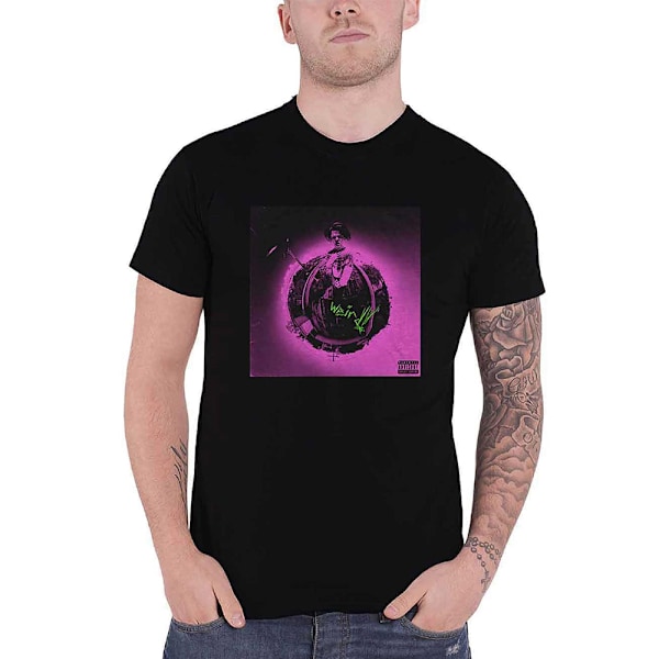 Yungblud Unisex Vuxen Album Bomull T-shirt XL Svart/Rosa Black/Pink XL