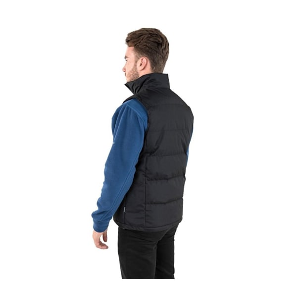 Trespass Mens Clasp Padded Gilet/Bodywarmer L Svart Black L