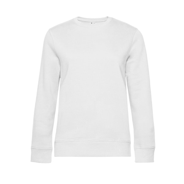 B&C Dam/Dam Queen Crew Neck Tröja S Vit White S