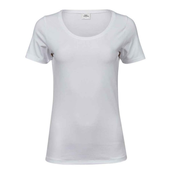Tee Jays Stretch T-shirt dam/dam XXL Vit White XXL