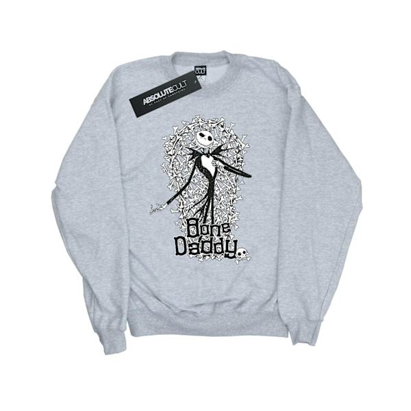 Disney Girls Nightmare Before Christmas Bone Daddy Sweatshirt 9 Sports Grey 9-11 Years