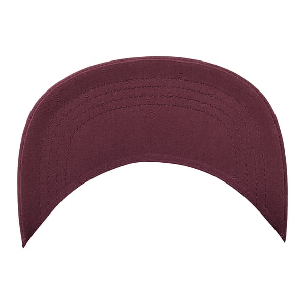 Yupoong Flexfit Unisex Ostrukturerad 5 Panel Snapback Cap One Si Maroon One Size