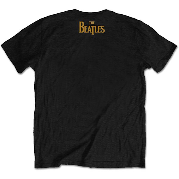 The Beatles Unisex Adult Here Comes The Sun Back Print T-Shirt Black S